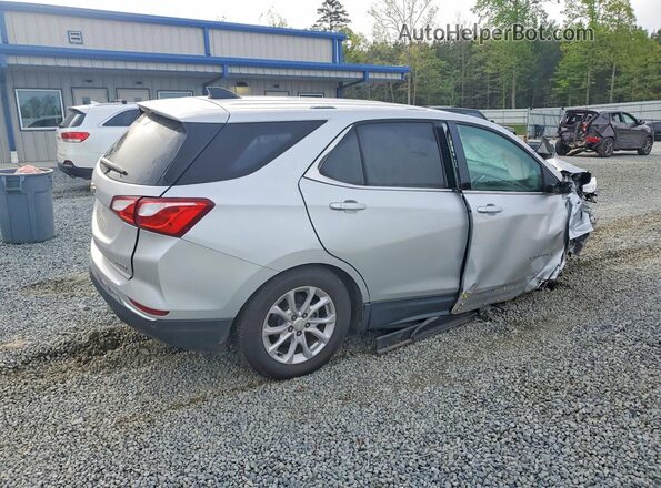 3GNAXSEV1JS618655 2018 CHEVROLET EQUINOX Silver Tył prawy