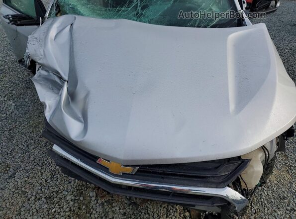 3GNAXSEV1JS618655 2018 CHEVROLET EQUINOX Silver Widok komory silnika