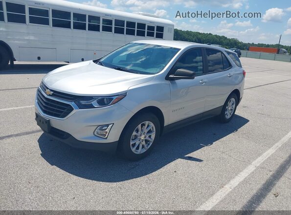 3GNAXSEV1MS157106 2021 CHEVROLET EQUINOX Silver Front left