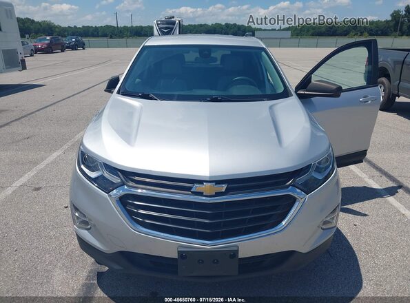 3GNAXSEV1MS157106 2021 CHEVROLET EQUINOX Silver Front view