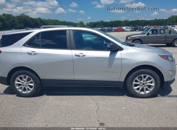 3GNAXSEV1MS157106 2021 CHEVROLET EQUINOX Silver Rear interior view