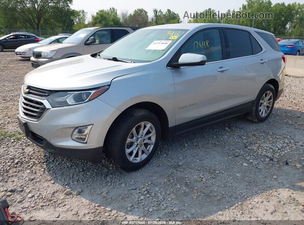3GNAXSEV2JL390322 2018 CHEVROLET EQUINOX Gray Vista tres cuartos delantera izquierda