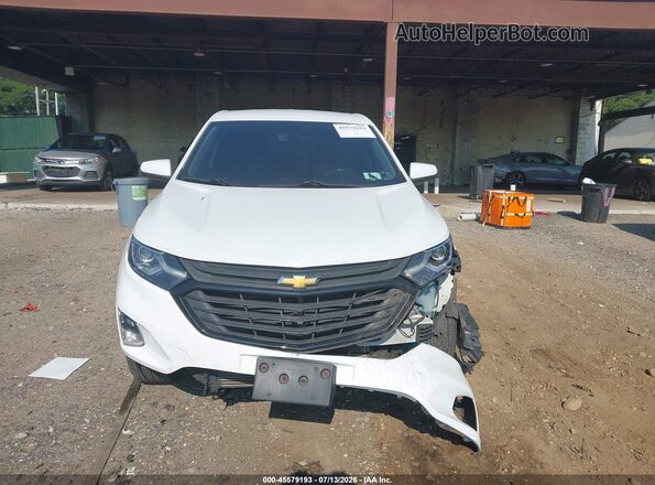 3GNAXSEV2JS572088 2018 CHEVROLET EQUINOX White Вид щитка приладів