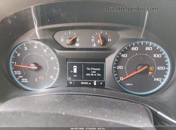 3GNAXSEV2LS610423 2020 CHEVROLET EQUINOX White Vista de los asientos traseros