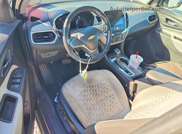 3GNAXSEV3JS591877 2018 CHEVROLET EQUINOX Gray Dashboard view
