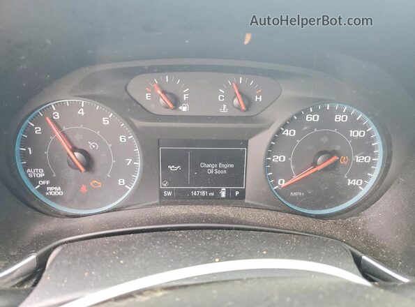 3GNAXSEV3KL342071 2019 CHEVROLET EQUINOX Gray Սարքավորումների վահանակի տեսք