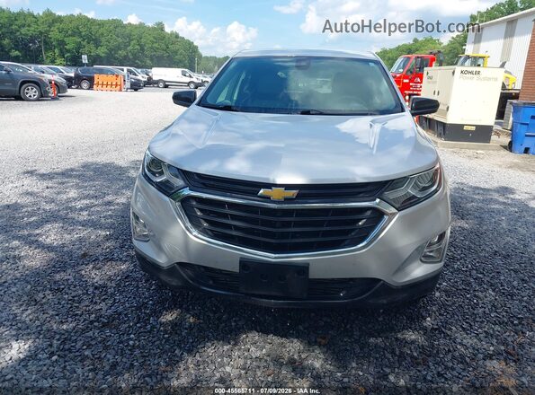 3GNAXSEV3LS673059 2020 CHEVROLET EQUINOX Silver ხელსაწყოთა პანელის ხედი