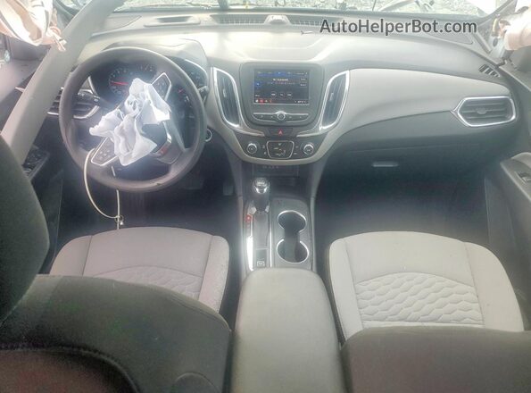 3GNAXSEV3LS712538 2020 CHEVROLET EQUINOX Белый Вид панели приборов