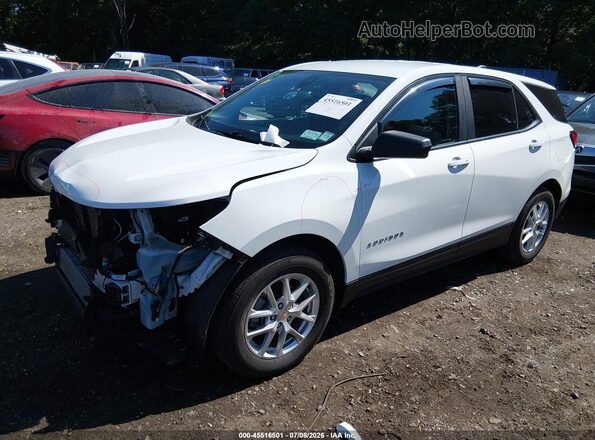 3GNAXSEV3NS226380 2022 CHEVROLET EQUINOX White Передня ліва чверть