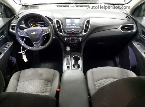 3GNAXSEV4JL355152 2018 CHEVROLET EQUINOX Blue Widok deski rozdzielczej