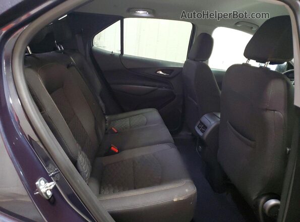 3GNAXSEV4JL355152 2018 CHEVROLET EQUINOX Blue Widok wnętrza z tyłu