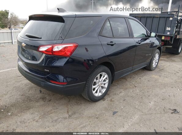 3GNAXSEV4LS685267 2020 CHEVROLET EQUINOX Dark Blue Tył prawy