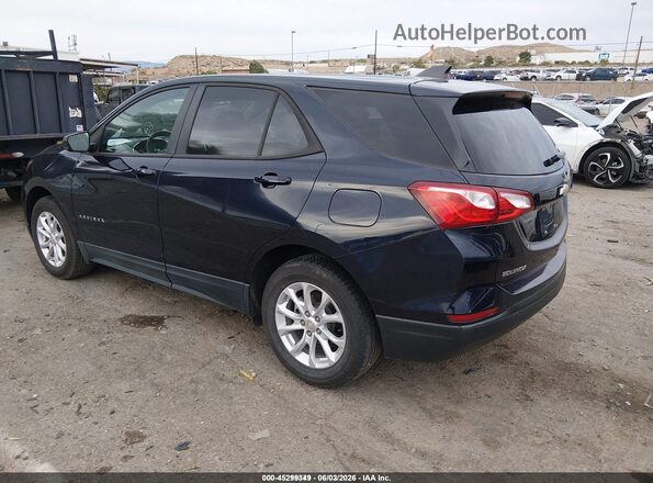 3GNAXSEV4LS685267 2020 CHEVROLET EQUINOX Dark Blue Tył lewy