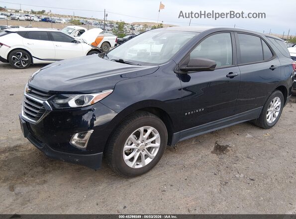 3GNAXSEV4LS685267 2020 CHEVROLET EQUINOX Dark Blue Przód lewy