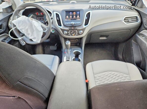3GNAXSEV4MS149338 2021 CHEVROLET EQUINOX Синий Вид панели приборов