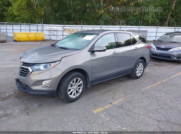 3GNAXSEV5JS559867 2018 CHEVROLET EQUINOX Серебряный Передняя левая четверть