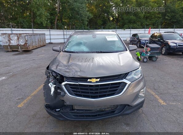 3GNAXSEV5JS559867 2018 CHEVROLET EQUINOX Серебряный Вид щитка приборов