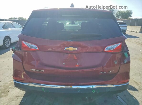 3GNAXSEV6JS511262 2018 CHEVROLET EQUINOX Red Vista trasera