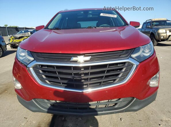 3GNAXSEV6JS511262 2018 CHEVROLET EQUINOX Red Vista frontal