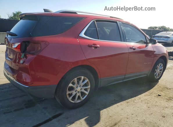 3GNAXSEV6JS511262 2018 CHEVROLET EQUINOX Red Trasero derecho