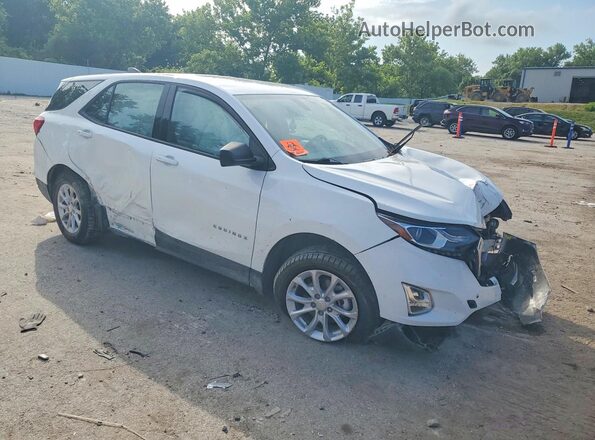 3GNAXSEV6KS501932 2019 CHEVROLET EQUINOX Белый Передняя правая четверть