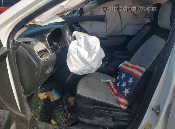 3GNAXSEV6KS501932 2019 CHEVROLET EQUINOX Белый Вид салона спереди