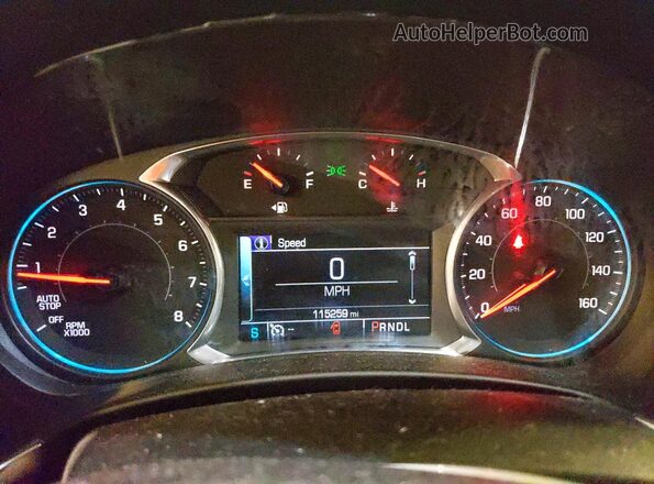 3GNAXSEV7JS570479 2018 CHEVROLET EQUINOX White Սարքավորումների վահանակի տեսք