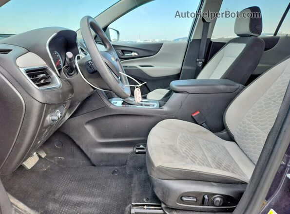 3GNAXSEV7JS574032 2018 CHEVROLET EQUINOX Blue Vista interior delantera