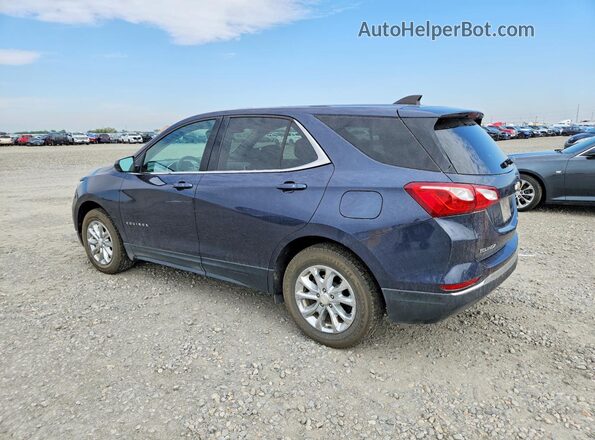 3GNAXSEV7JS574032 2018 CHEVROLET EQUINOX Blue Trasero izquierdo