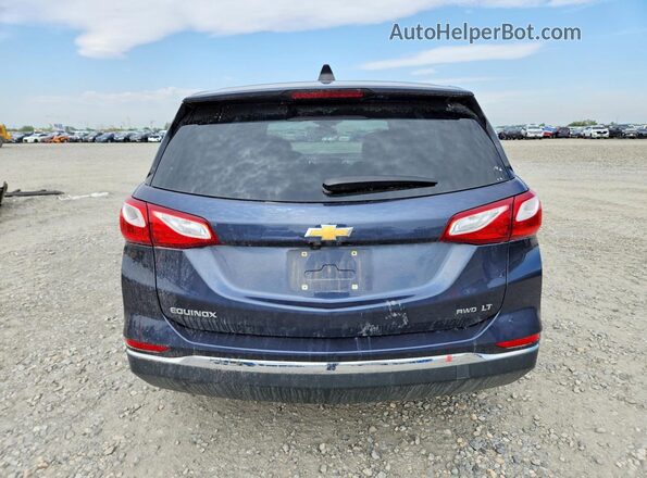 3GNAXSEV7JS574032 2018 CHEVROLET EQUINOX Blue Vista trasera