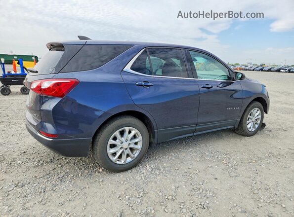 3GNAXSEV7JS574032 2018 CHEVROLET EQUINOX Blue Trasero derecho