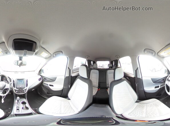 3GNAXSEV7JS574032 2018 CHEVROLET EQUINOX Blue Vista interior de 360 grados
