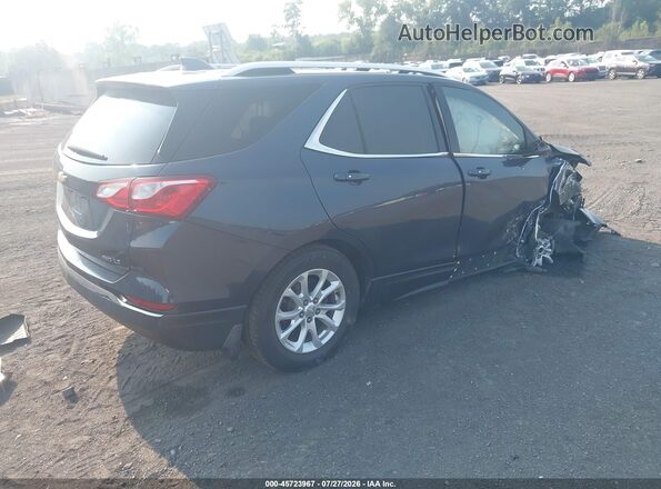 3GNAXSEV8JL109110 2018 CHEVROLET EQUINOX Blue Rear right