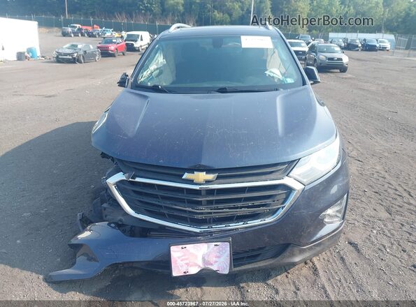 3GNAXSEV8JL109110 2018 CHEVROLET EQUINOX Blue Instrument cluster view