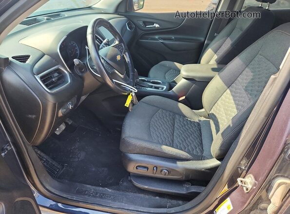 3GNAXSEV8JS553271 2018 CHEVROLET EQUINOX Blue Вид салону спереду