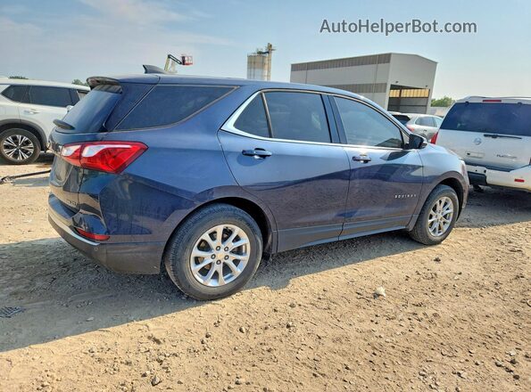 3GNAXSEV8JS553271 2018 CHEVROLET EQUINOX Blue Задня права чверть