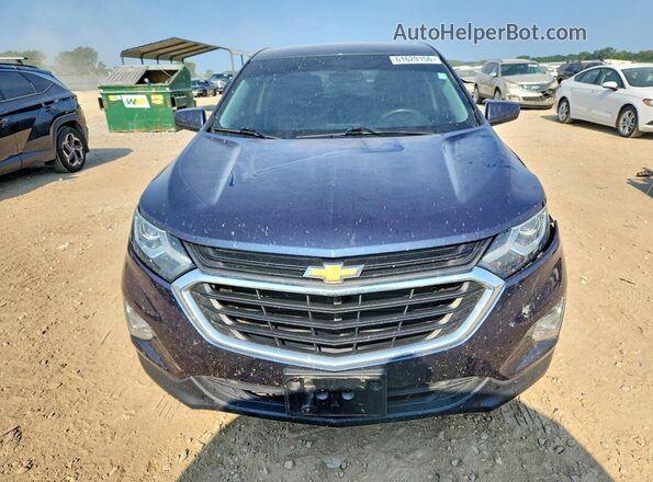 3GNAXSEV8JS553271 2018 CHEVROLET EQUINOX Blue Вид спереду
