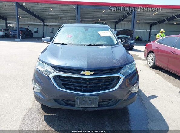 3GNAXSEV8JS554243 2018 CHEVROLET EQUINOX Dark Blue ხელსაწყოთა პანელის ხედი