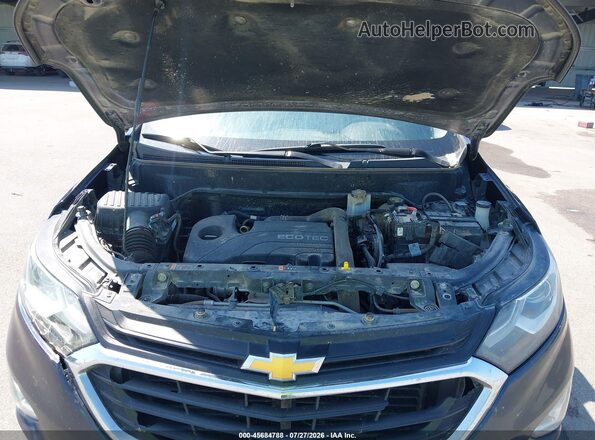 3GNAXSEV8JS554243 2018 CHEVROLET EQUINOX Dark Blue უკანა ხედი