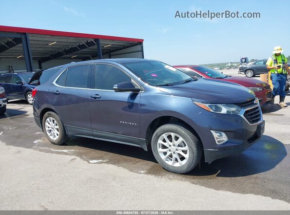 3GNAXSEV8JS554243 2018 CHEVROLET EQUINOX Dark Blue უკანა სალონის ხედი