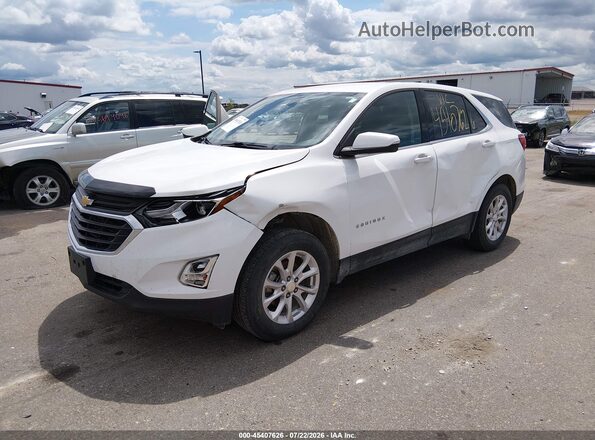 3GNAXSEV8JS610262 2018 CHEVROLET EQUINOX White Առջևի ձախ երեք քառորդ տեսարան