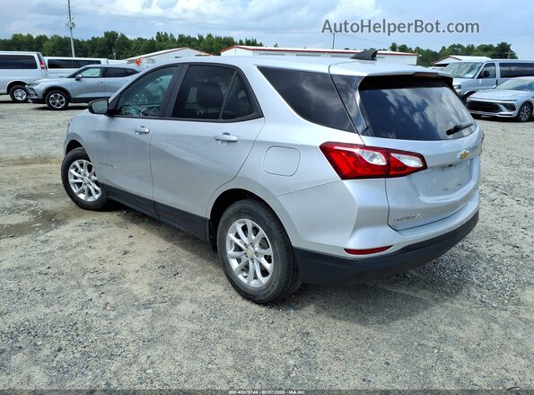3GNAXSEV8LS724846 2020 CHEVROLET EQUINOX Silver Trasero izquierdo