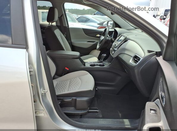 3GNAXSEV8LS724846 2020 CHEVROLET EQUINOX Silver Vista interior delantera
