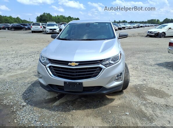3GNAXSEV8LS724846 2020 CHEVROLET EQUINOX Silver Vista del cuadro de instrumentos