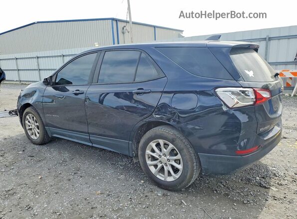 3GNAXSEV8LS734244 2020 CHEVROLET EQUINOX Blue Rear left