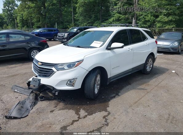 3GNAXSEV9JS576798 2018 CHEVROLET EQUINOX White Vista tres cuartos delantera izquierda