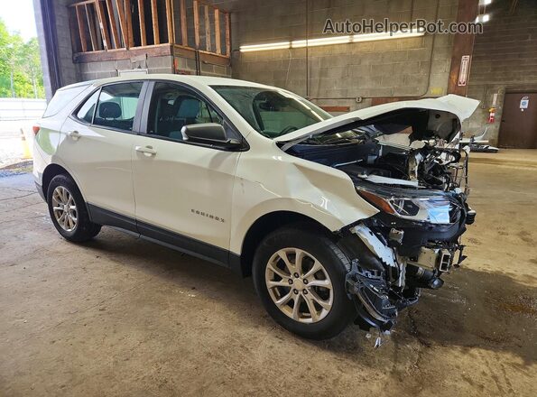 3GNAXSEV9MS172193 2021 CHEVROLET EQUINOX White Передня права чверть