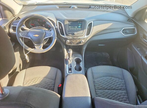 3GNAXSEVXJS593898 2018 CHEVROLET EQUINOX White Dashboard view