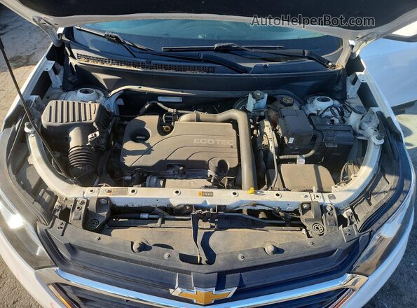3GNAXSEVXJS593898 2018 CHEVROLET EQUINOX White Engine compartment view