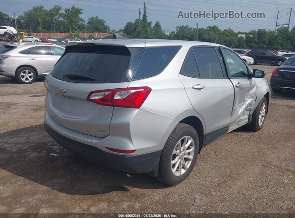 3GNAXSEVXLS707272 2020 CHEVROLET EQUINOX Silver Rear right